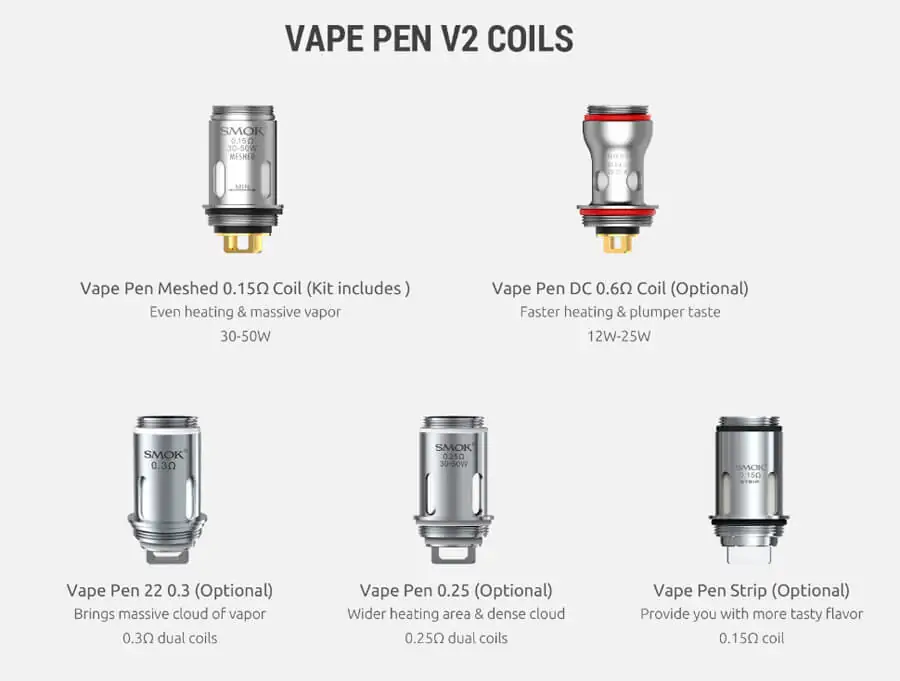 Smok Vape Pen V2 DC 0.6 Ом
